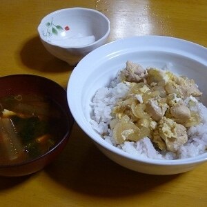 基本の親子丼